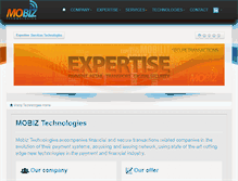 Tablet Screenshot of mobiztech.com